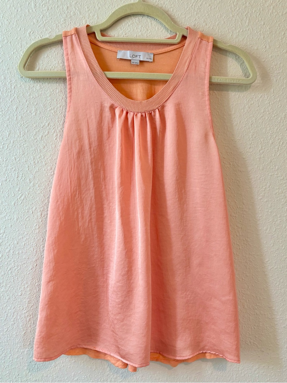 LOFT Women's Sleeveless Shell Top, Size XSP